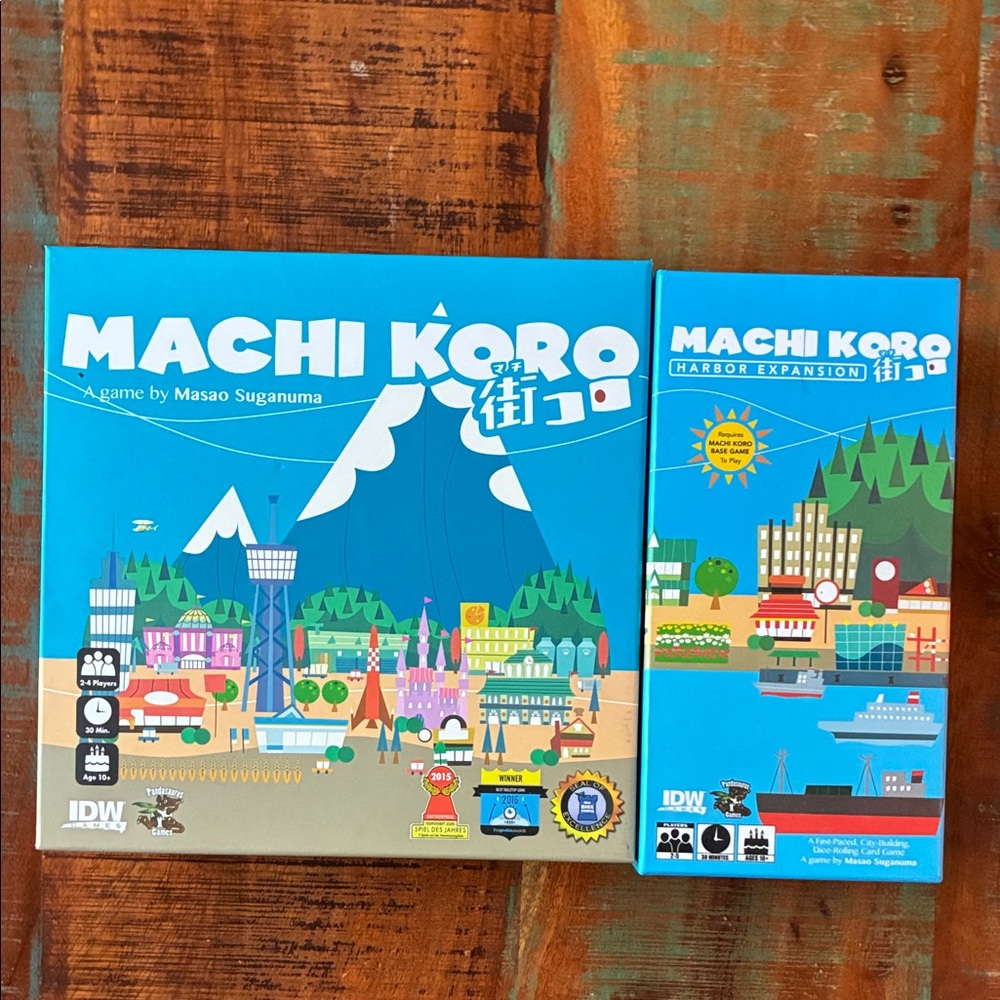 Machi Koro and Harbor Expansion bundle